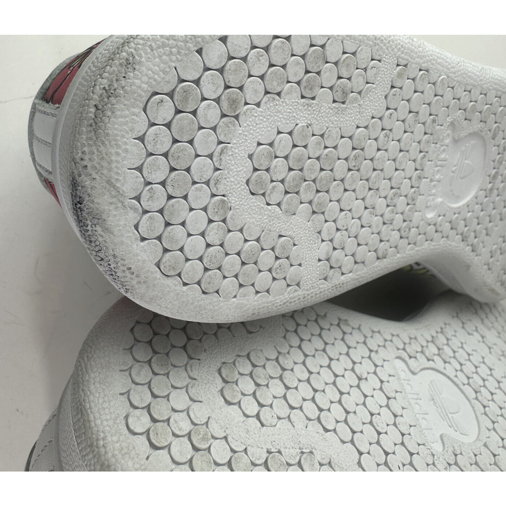 Adidas x Stan Smith All-Over Floral Print Shoes 2021 Sneakers Cloud White Size 8 - Picture 14 of 16